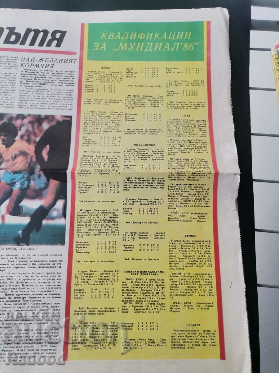 "Start" newspaper. Number 738/1985 - 5 "Start" newspaper. Number 738/1985 - 5