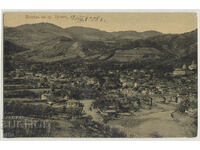 Bulgaria, vedere din orașul Troyan, 1908.
