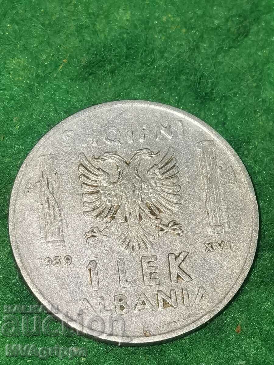 1 Lek Αλβανία 1939