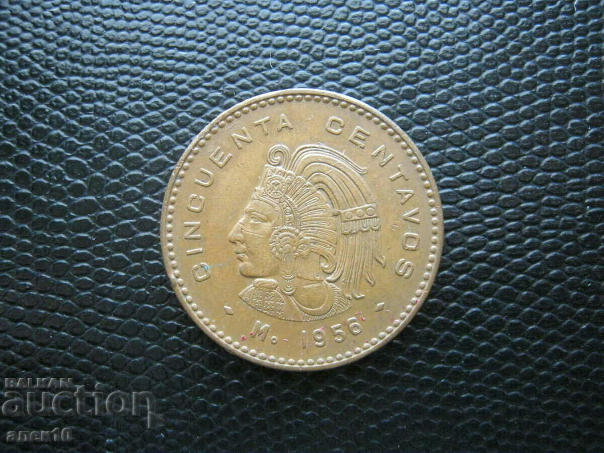 Mexico 50 centavos 1956
