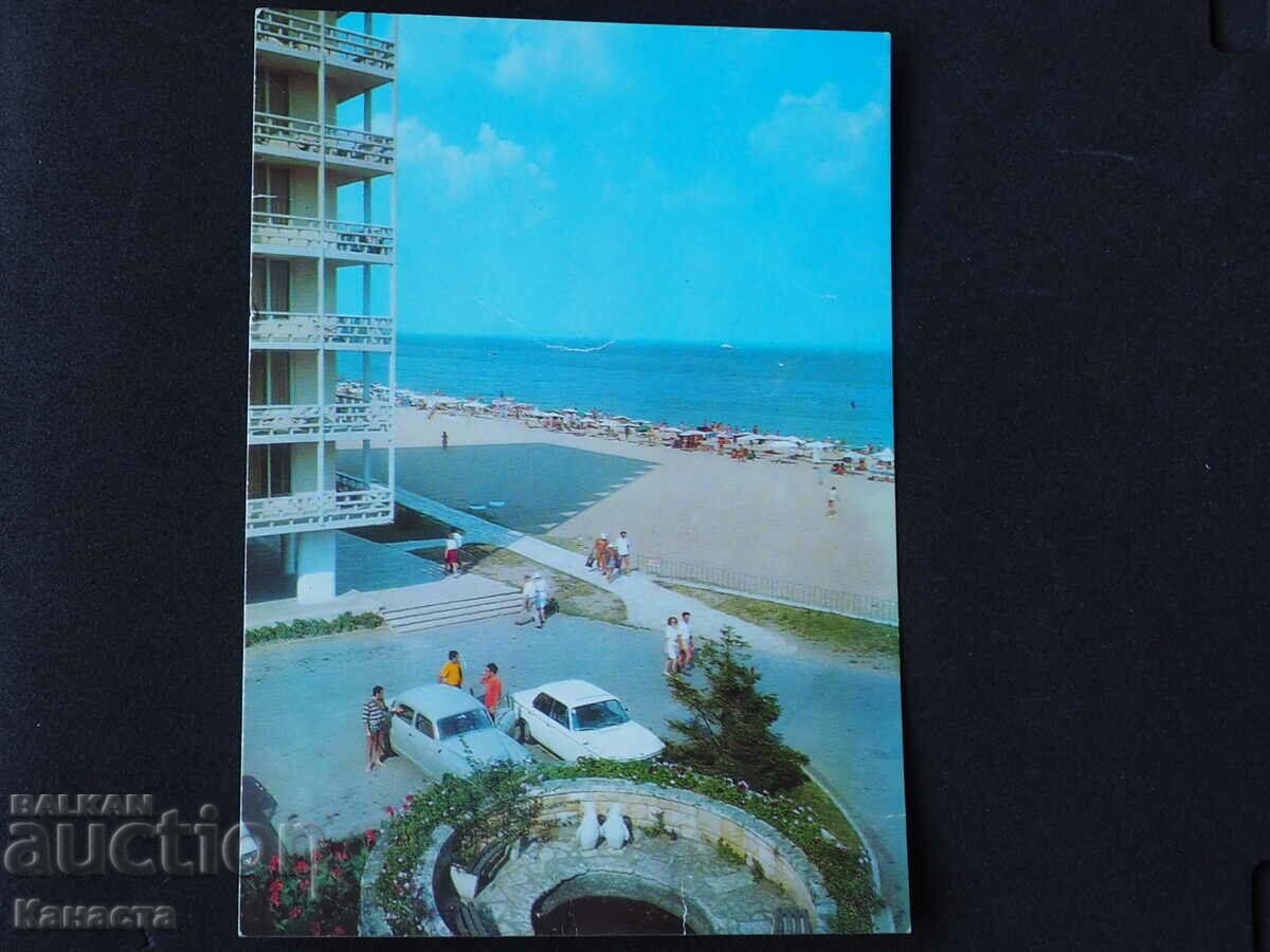 Varna Golden Sands the beach at Berlin Hotel 1974 K408