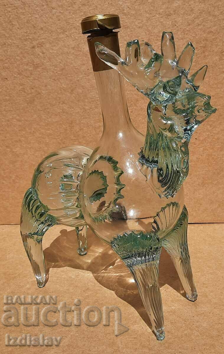 Old handmade deer bottle with price 35.00 BGN | € 17.90 Old handmade deer bottle with price 35.00 BGN | € 17.90
