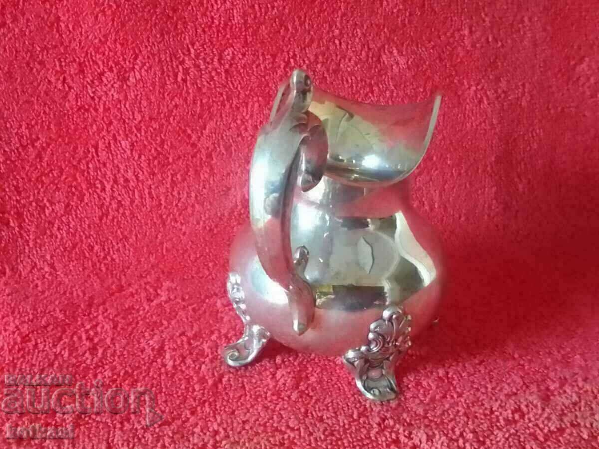 Old 19th century silver jug cup Germany marked - 5 Old 19th century silver jug cup Germany marked - 5