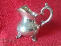 Old 19th century silver jug cup Germany marked