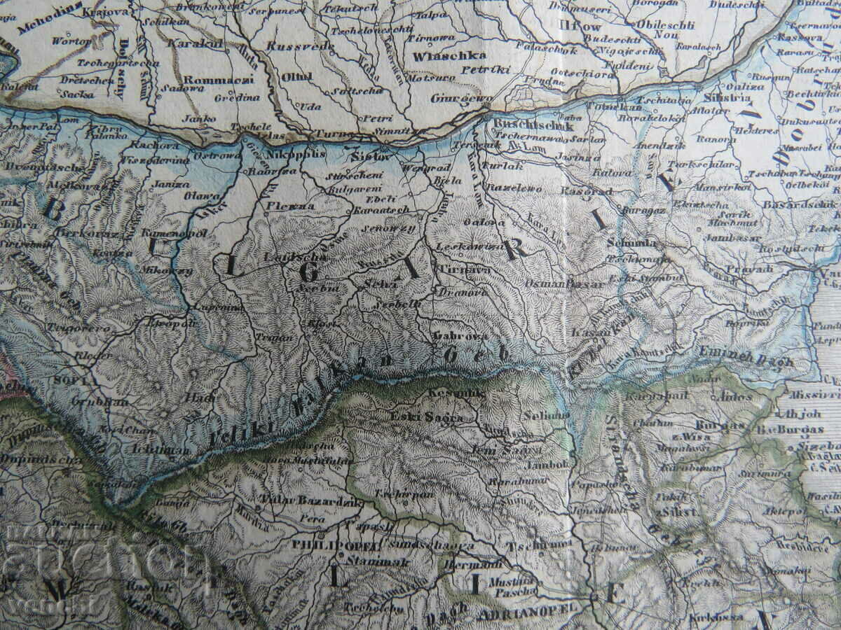 Auction 1846 - MAP OF EUROPE - ORIGINAL + Auction 1846 - MAP OF EUROPE - ORIGINAL +