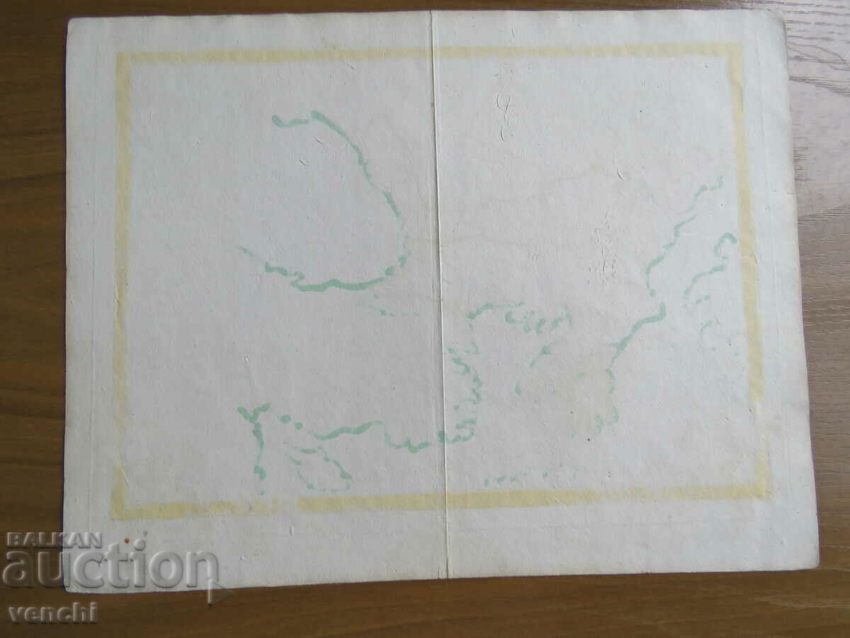 1800 - HARTA TURCIA IN EUROPA - ORIGINAL + - 6