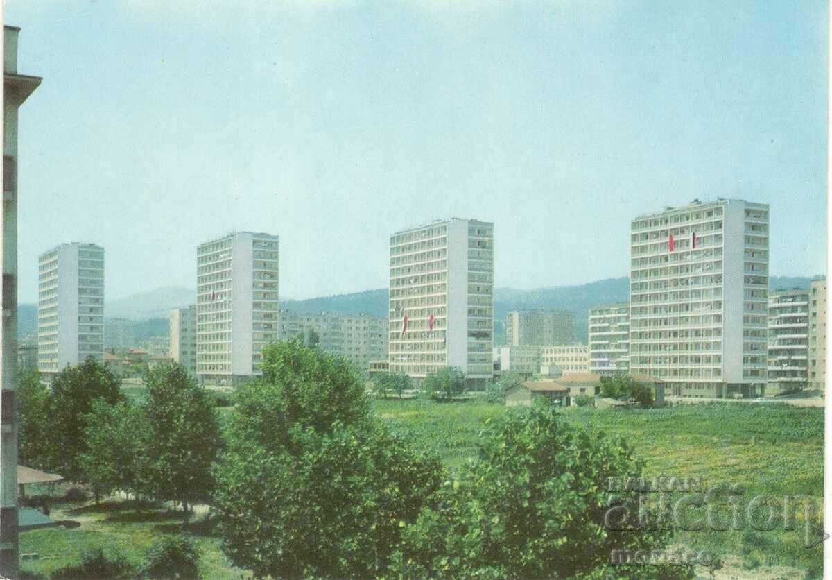 Carte poștală veche - Stara Zagora, View