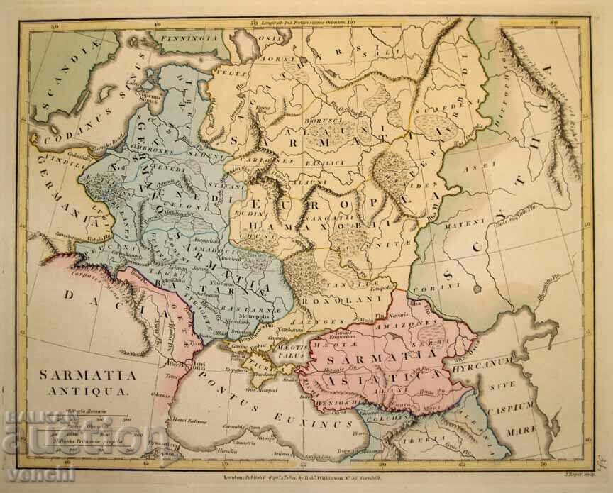 1801 - АНТИЧНА САРМАТИЯ - ОРИГИНАЛ +