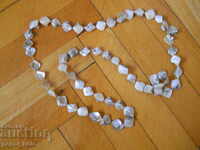 large mother of pearl necklace