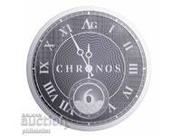 Tokelau 2024 - 6 NZD – Chronos, ceas 1 OZ