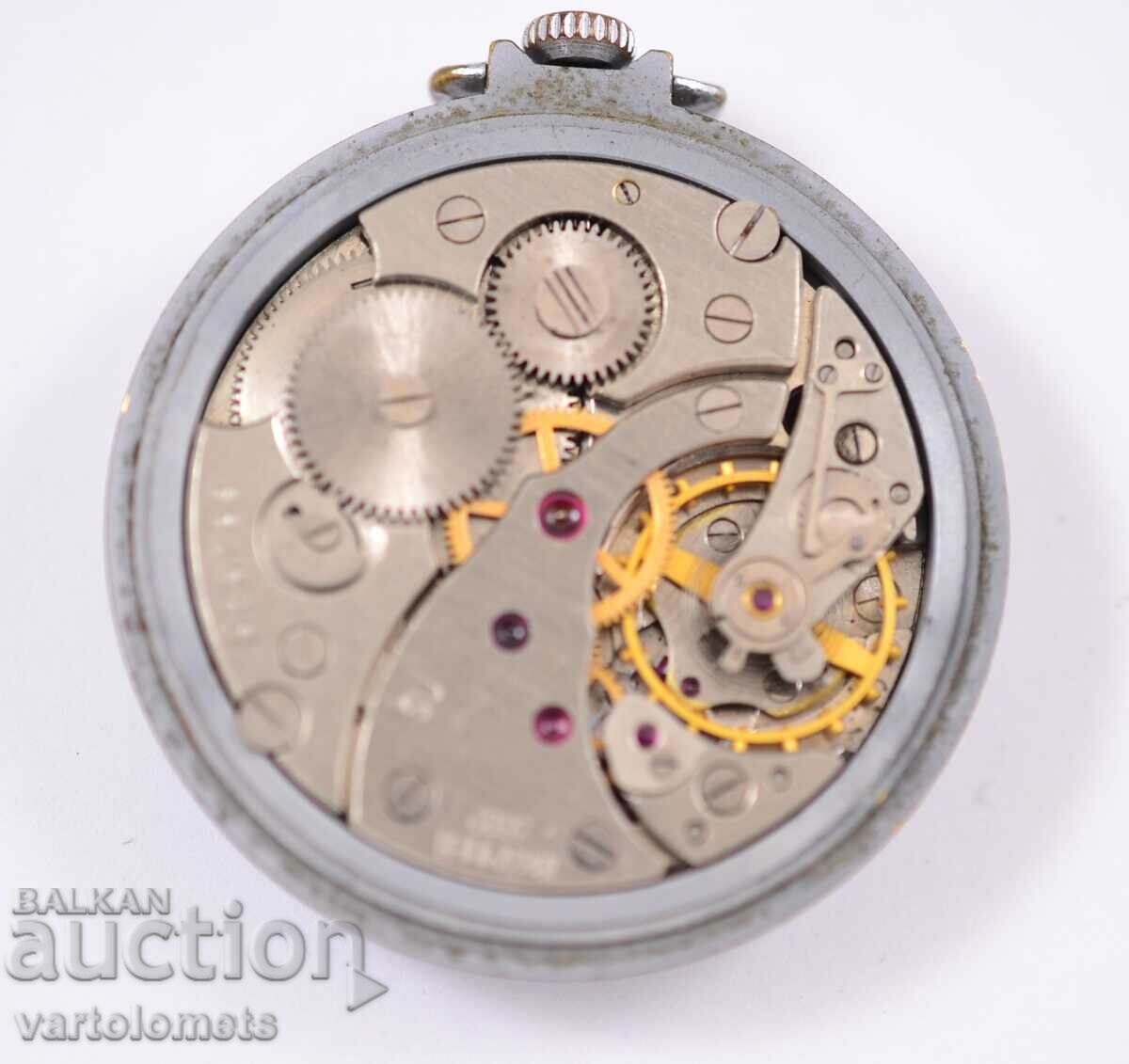 Auction  MOLNIYA USSR pocket watch - works