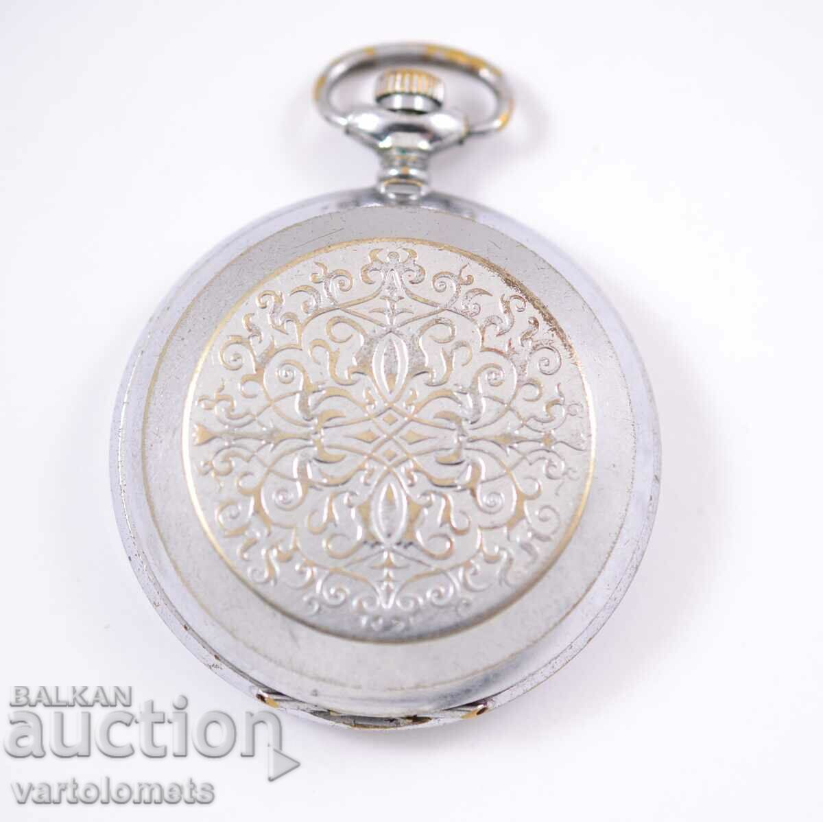 MOLNIYA USSR pocket watch with covers - works with price 45.00 BGN | € 23.01 MOLNIYA USSR pocket watch with covers - works with price 45.00 BGN | € 23.01