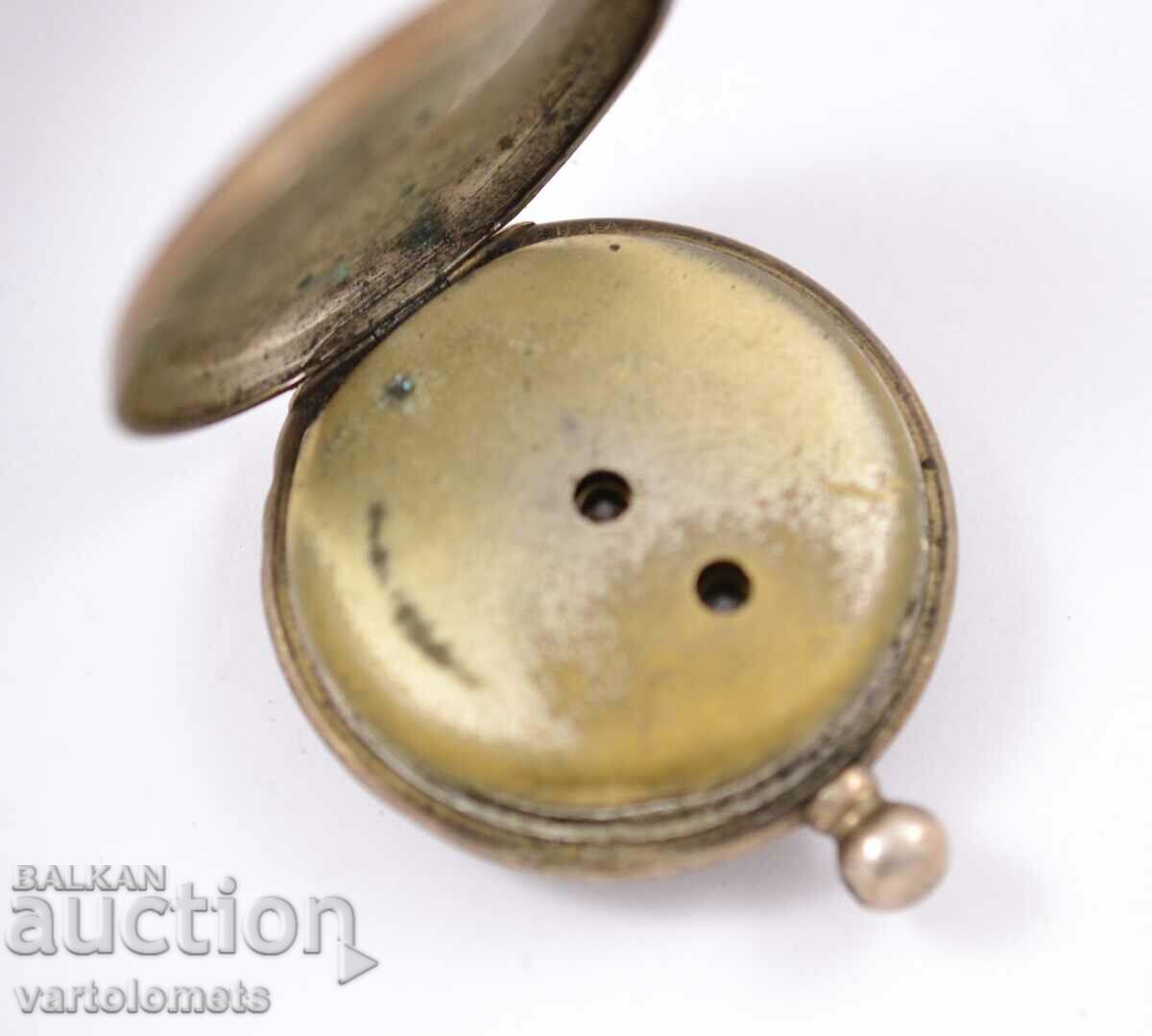 Antique Silver Pocket Watch - Not Working - 5