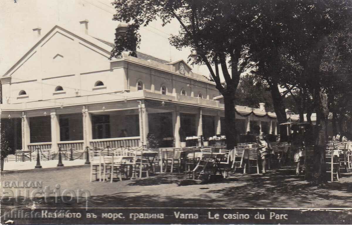 VARNA CARD - VEDERE CIRCA 1929