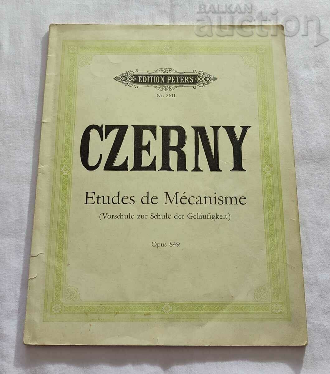 EDITION PETERS CZERNY CARL PIANO № 2611 1972 ЛАЙПЦИГ