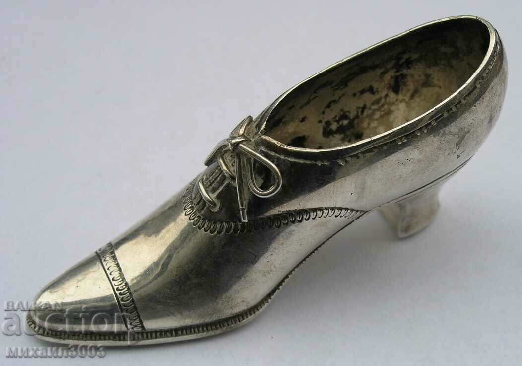 DESIGNER CRAFT OF SILVER SHOE FIGURINE with price 499.00 BGN | € 255.13 DESIGNER CRAFT OF SILVER SHOE FIGURINE with price 499.00 BGN | € 255.13