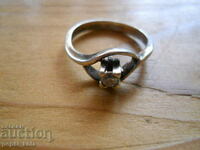 ασημένιο δαχτυλίδι - 2,70 g / 925 pr