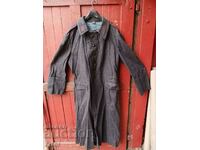 Old military overcoat, uniform - dark gray