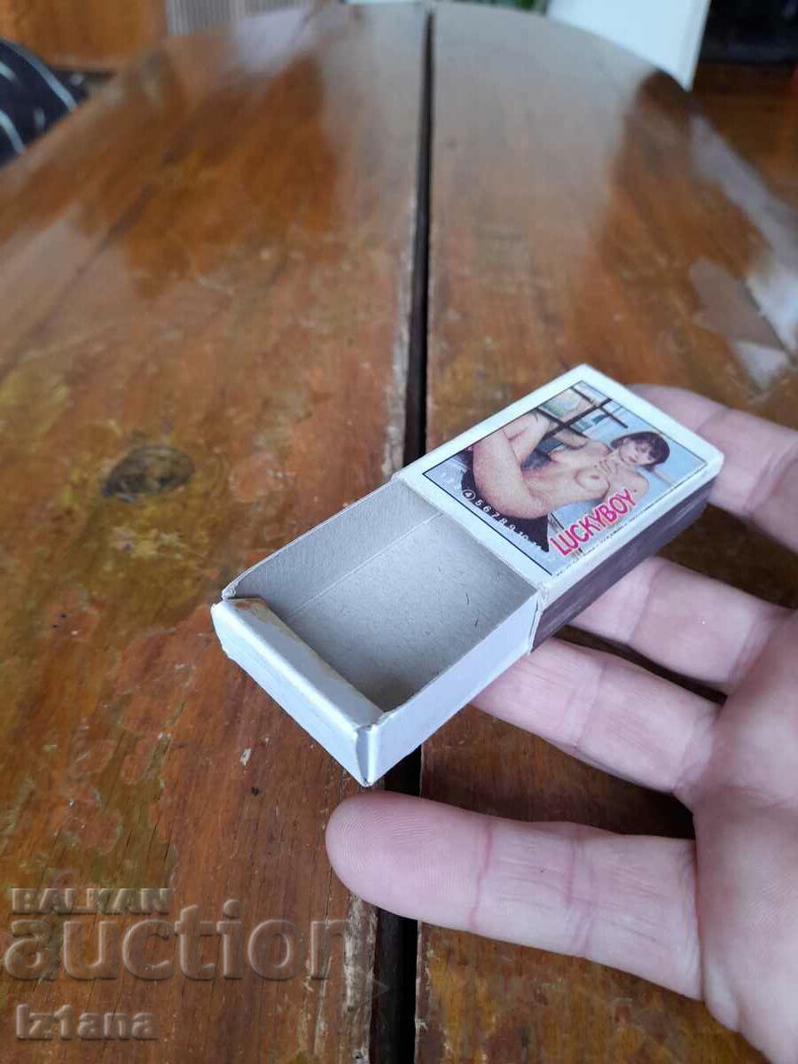 Old erotic match, matchbox - 6 Old erotic match, matchbox - 6