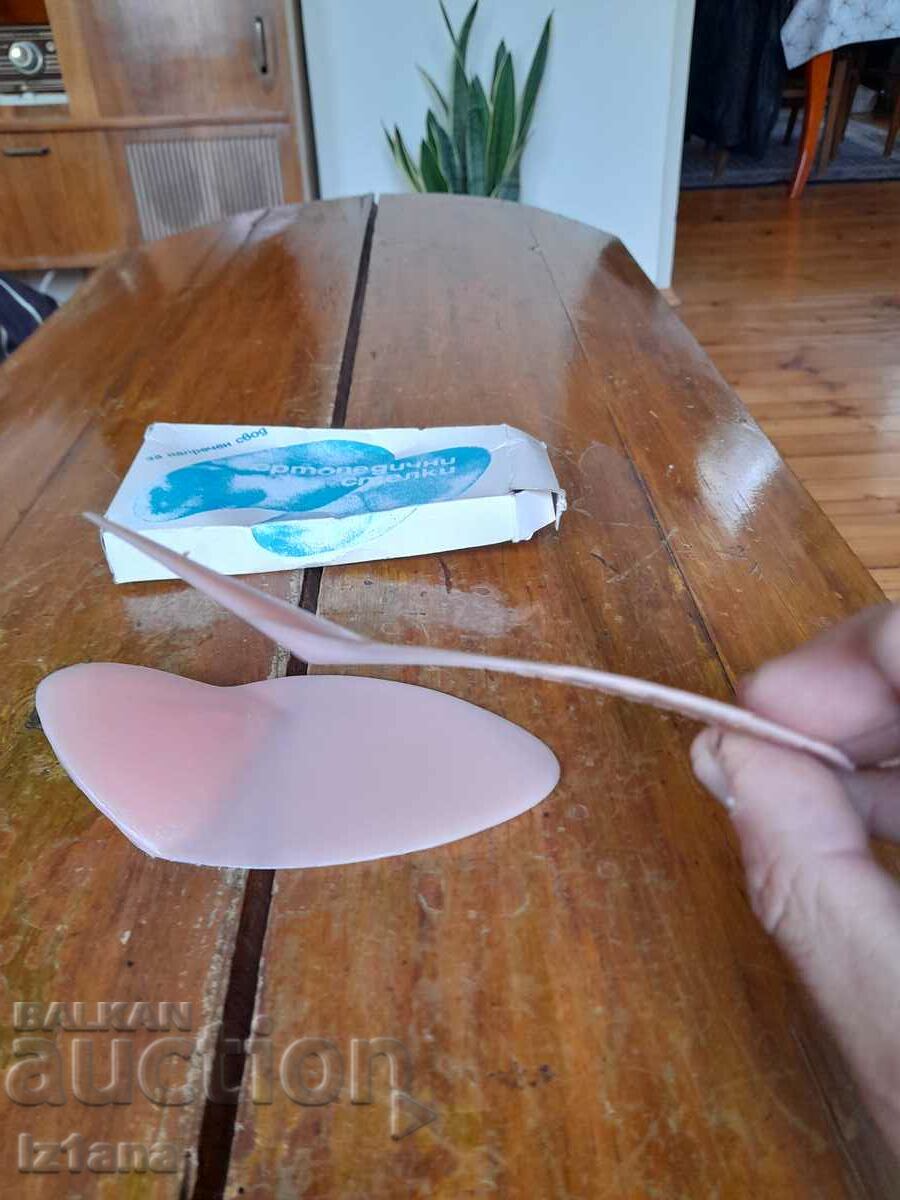 Delivery of Old orthopedic insoles Delivery of Old orthopedic insoles