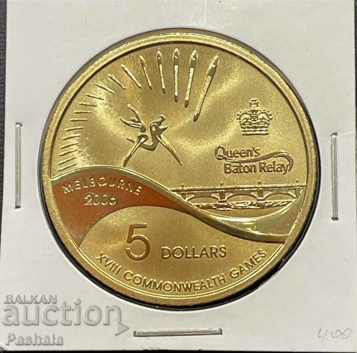 Australia 5 USD 2006