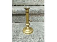 19th Century Old French Bronze Candlestick