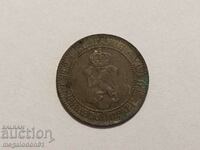 България - 2 стотинки 1901г.