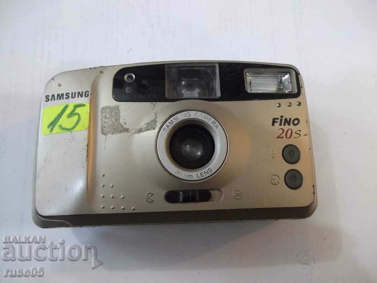 Camera "SAMSUNG - FINO 20 s" - 1 working with price 15.00 BGN | € 7.67 Camera "SAMSUNG - FINO 20 s" - 1 working with price 15.00 BGN | € 7.67