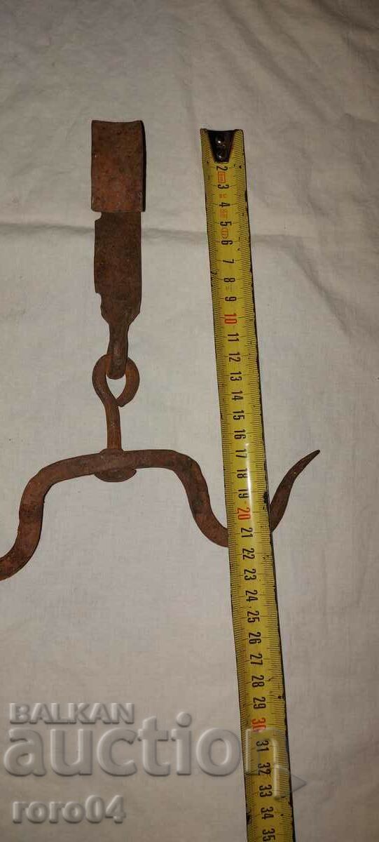 Auction  HOOK - WROUGHT IRON