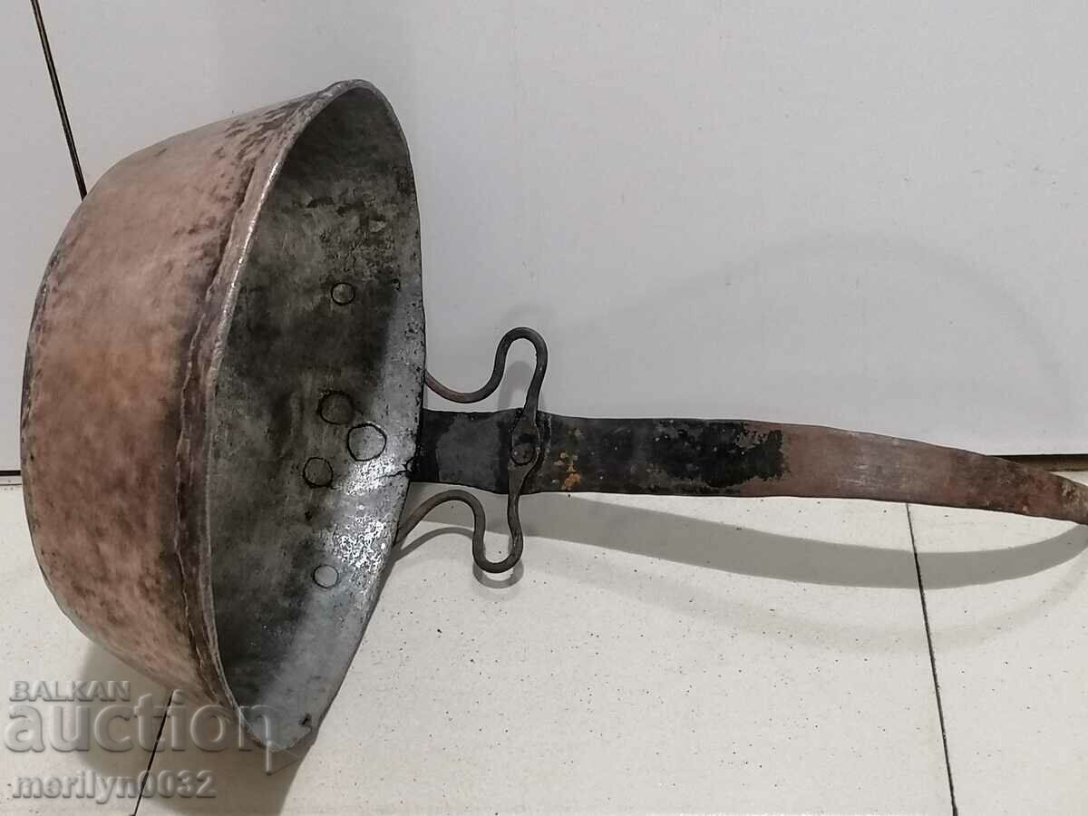 Παλιό χάλκινο ταψί, χαλκός, δίσκος, χάλκινο δοχείο - 7 Παλιό χάλκινο ταψί, χαλκός, δίσκος, χάλκινο δοχείο - 7