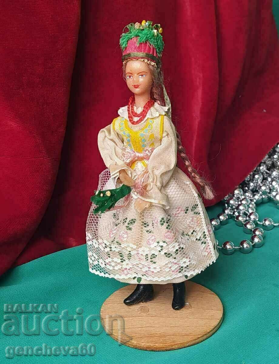 Retro Polish doll in folk costume Retro Polish doll in folk costume