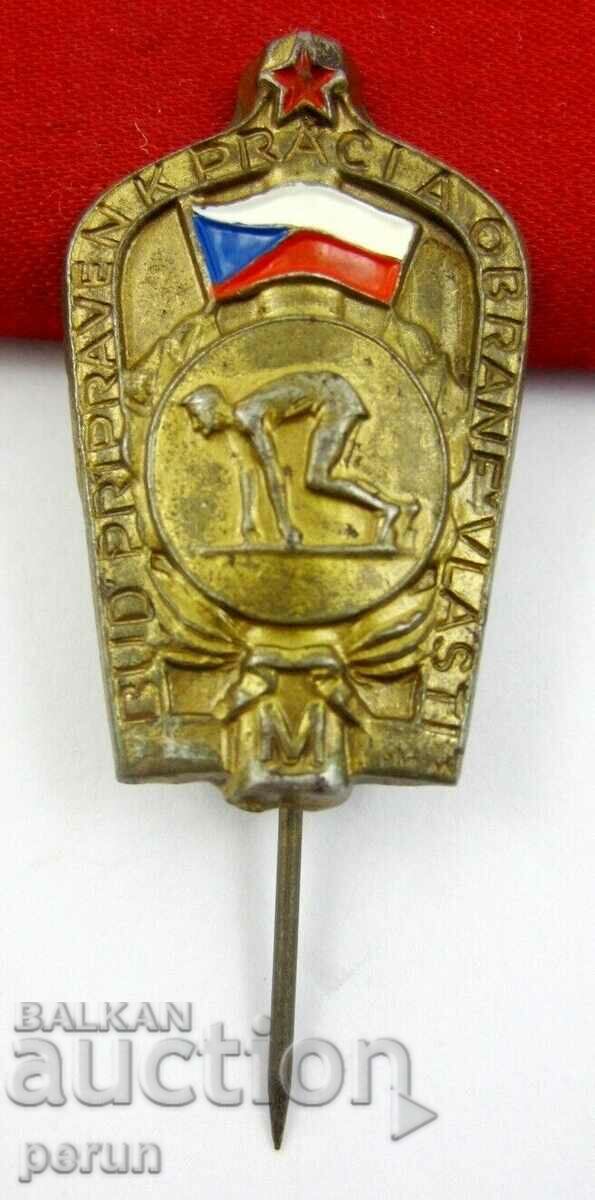 Czech Badge - Be ready to work and defend the country with price 9.99 BGN | € 5.11 Czech Badge - Be ready to work and defend the country with price 9.99 BGN | € 5.11