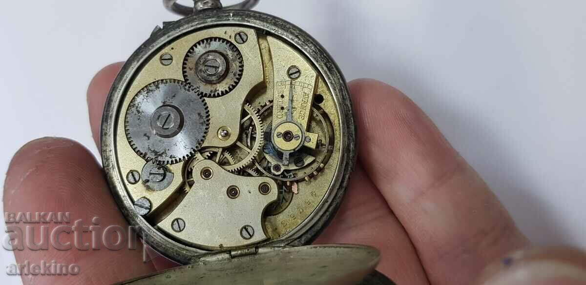 Old silver pocket watch - beg. of the 20th century - parts - 7