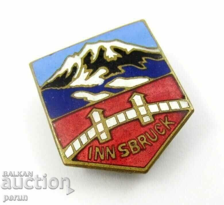 Auction OLD BADGE-NICE,FRANCE-COAT OF COAT-TOP ENAMEL Auction OLD BADGE-NICE,FRANCE-COAT OF COAT-TOP ENAMEL