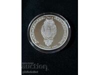 Република Чад 2024 - 5000 франка – Сова - 1 OZ