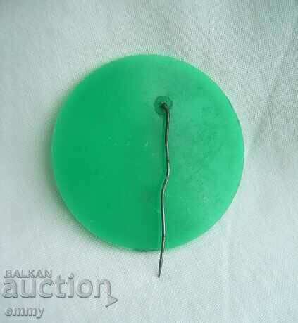 Badge World Cup 1974, mascot - Poland with price 4.00 BGN | € 2.05 Badge World Cup 1974, mascot - Poland with price 4.00 BGN | € 2.05