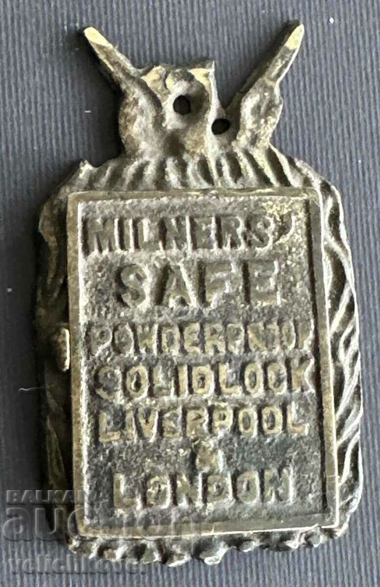 36621 Великобритания стара ключалка сейф изработена в Лондон