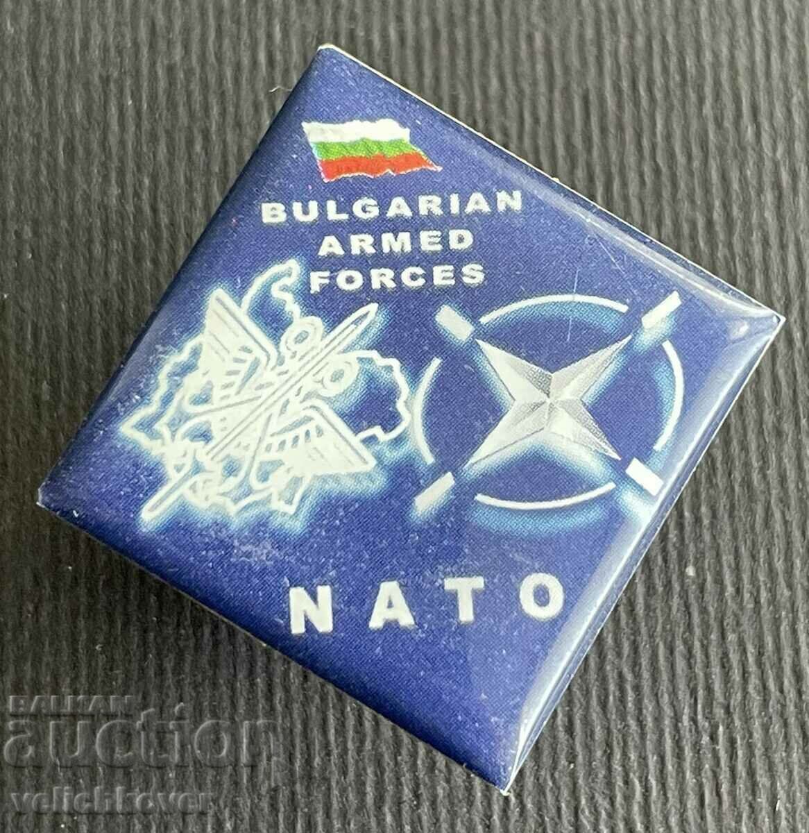 36622 България военен знак Бълтарска армия и НАТО  съюзници