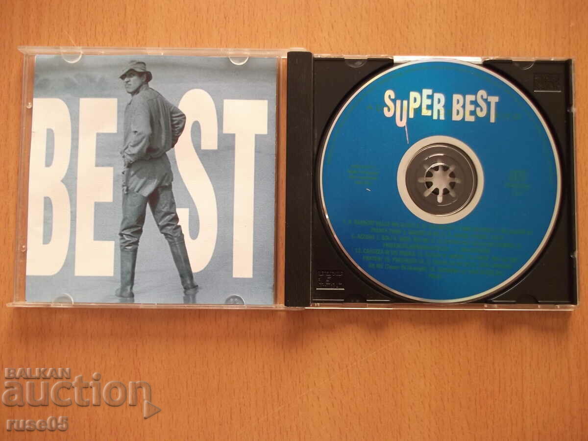 CD audio "ADRIANO CELENTANO - SUPER BEST - FANTASTICO !" with price 30.00 BGN | € 15.34 CD audio "ADRIANO CELENTANO - SUPER BEST - FANTASTICO !" with price 30.00 BGN | € 15.34
