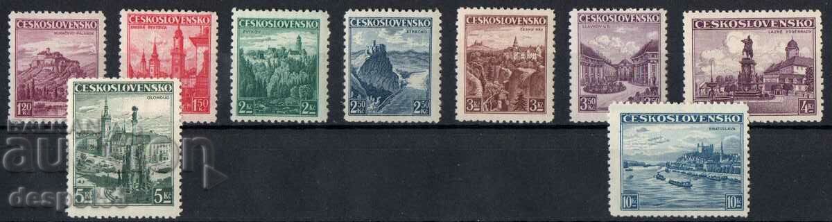 1936. Τσεχοσλοβακία. Τοπία.