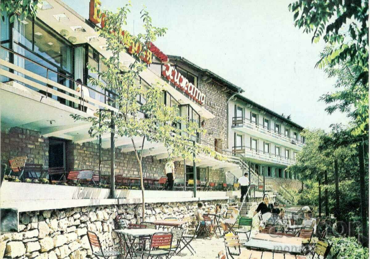 Παλιά καρτ ποστάλ - Στάρα Ζαγόρα, Εστιατόριο "The Hut"