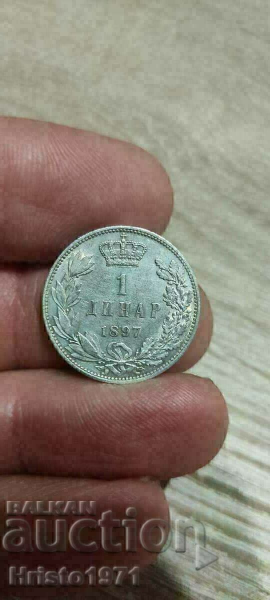 1 dinar 1897 1 dinar 1897