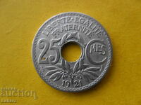 25 centimes 1921. France