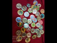 COLLECTION OF BADGES - FOOTBALL, OLYMPICS, ETC