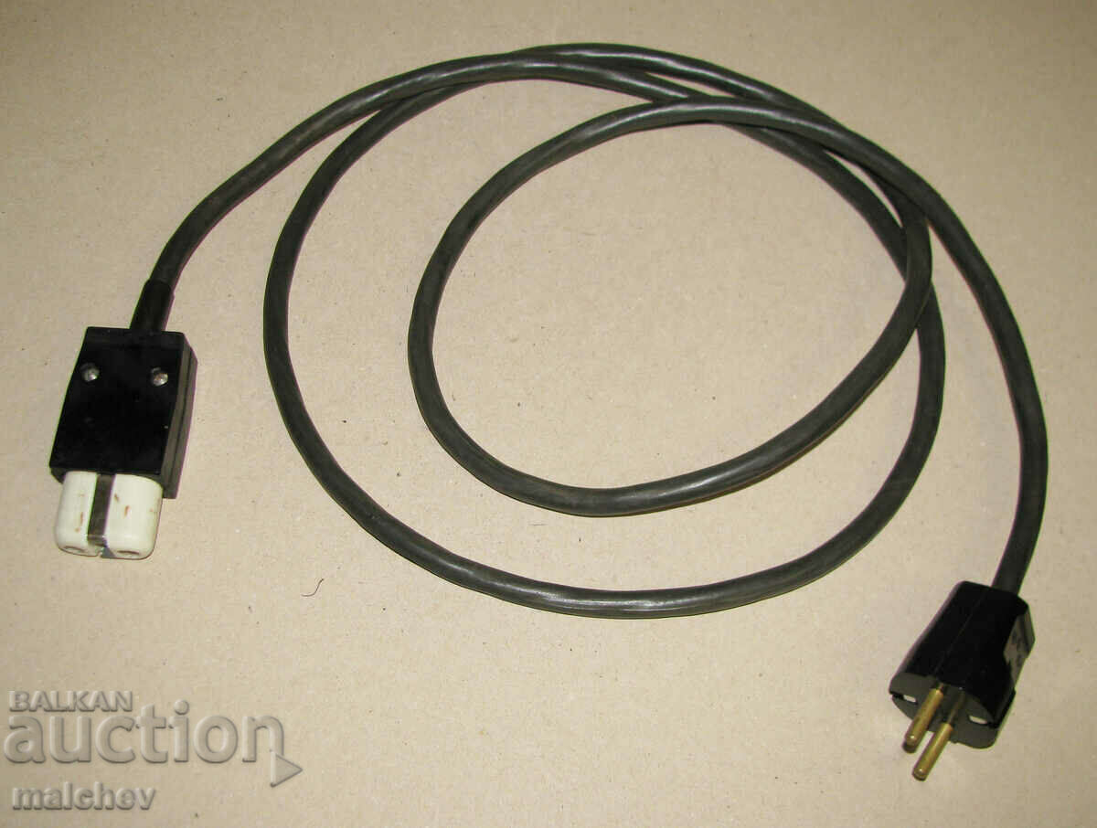 Extension cable 1.95 m with a plug for pepper stoves preserved