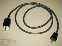 Extension cable 1.95 m with a plug for pepper stoves preserved