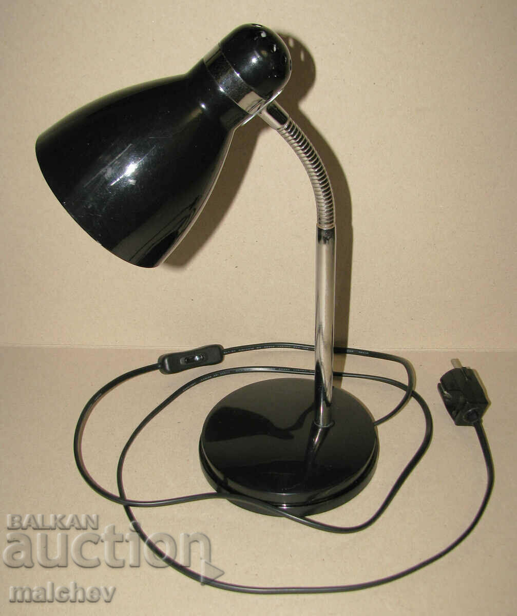 Lampă de masă pentru birou abajur metalic braț de rupere păstrat