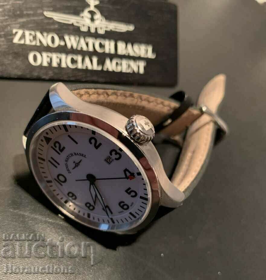 ZENO-WATCH BASEL Quartz Precision Navigator White 44mm 5ATM with price 795.00 BGN | € 406.48 ZENO-WATCH BASEL Quartz Precision Navigator White 44mm 5ATM with price 795.00 BGN | € 406.48