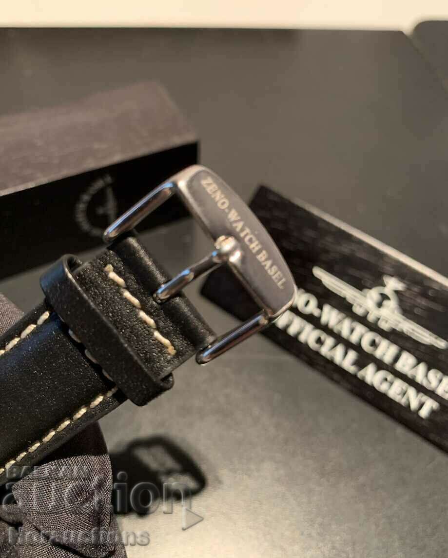 ZENO-WATCH BASEL Quartz Precision Navigator White 44mm 5ATM - 6 ZENO-WATCH BASEL Quartz Precision Navigator White 44mm 5ATM - 6