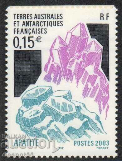 2003 Френски Южни и Антаркт. Територии. Минерали.